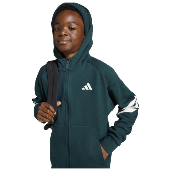 Adidas Παιδική ζακέτα Future Icons 3-Stripes Full-Zip Hoodie